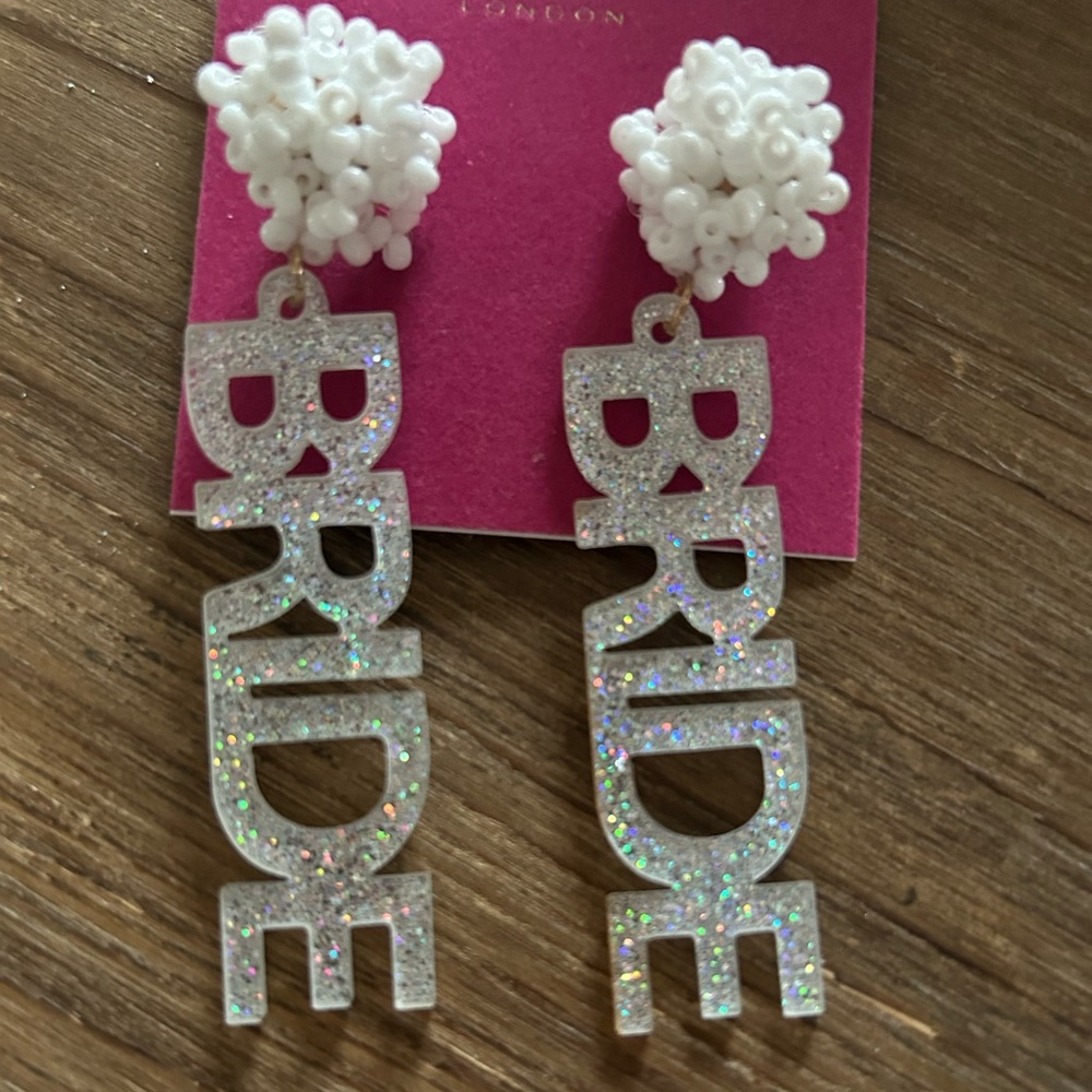 Bride earrings 🤩